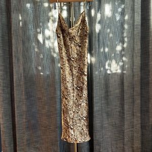 Satin Dress